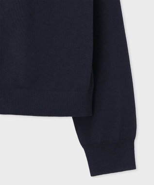 Paul Smith Painted Spot シアーコンビ カーディガン ネイビー