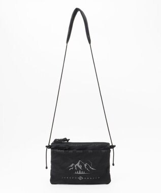 JOSEPH ABBOUD MOUNTAIN 【UNISEX】ECO撥水 3Ｄエンボスストレッチ サコッシュ ライトグレー系6