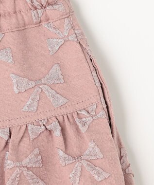 ANY KIDS リボン バルーンスカート ピンク