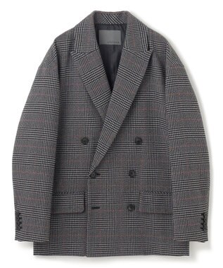 uncrave 【手洗い可】ウォッシャブル ツイード ジャコット（uncrave STANDARD） ブラックチェック