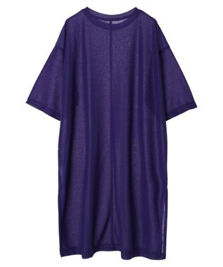 Green Parks シアーカットチュニック Blue