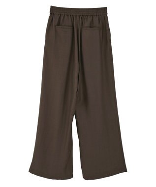 earth music&ecology リラックスタックパンツ Brown