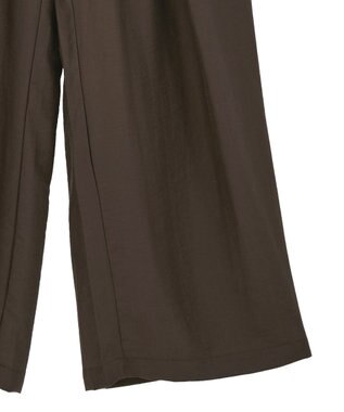 earth music&ecology リラックスタックパンツ Brown