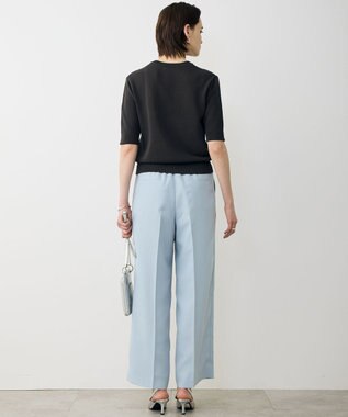 ICB ブライトコイル Vネックニット チャコール