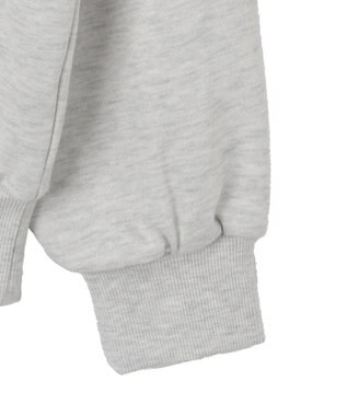 WEGO ロゴビッグプルパーカー ライトグレー