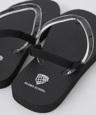 BEAMS SCHOOL ビーチサンダル ブラック