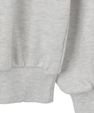 WEGO ロゴビッグプルパーカー ライトグレー