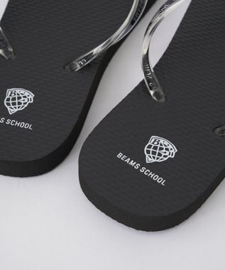 BEAMS SCHOOL ビーチサンダル ブラック