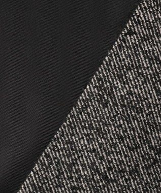 組曲 L ループツイードチェスター コート ブラック系7