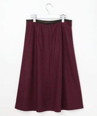 J.PRESS LADIES S ウールスムース スカート バーガンディ系