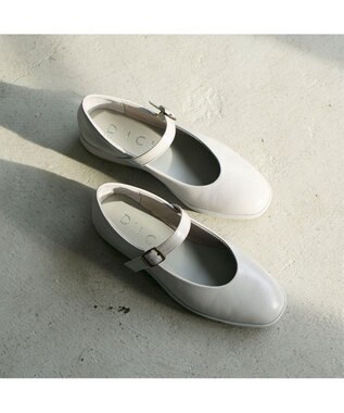 MODE ET JACOMO <D'ICI>ワンストラップローヒールパンプス