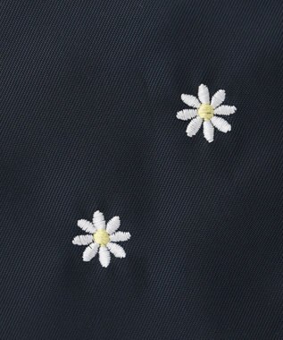 ANY KIDS 【10L容量】総柄刺繍リュック ネイビー