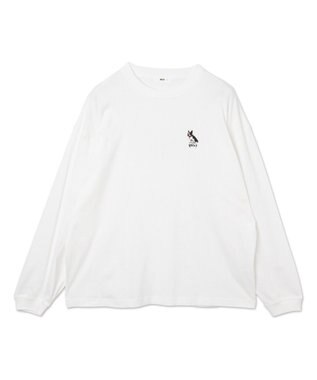 WEGO アニマルワンポイントT（LS） ホワイトその他