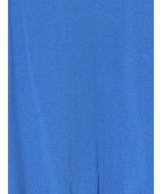 Te chichi 14G綿ポリVネックカーディガン ブルー