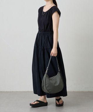 russet ＜360g/撥水性あり＞ コーデュラナイロン2wayショルダーバッグ(CE-1537) Gray