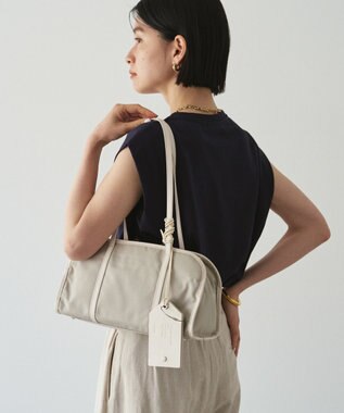 russet コーデュラナイロンワイドミニボストンバッグ（CE-1754-WEB） L.Greige
