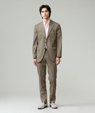 J.PRESS MEN 過酷な夏を乗り切るマストな1着！【 高通気性 / 軽量 / ノンアイロン / 撥水】【BEAT HEAT SYSTEM】半袖シャツ / B.D. ピンク系1