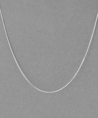 Phoebe 【SV925】シルキーシャインオーバルチェーンネックレス シルバー