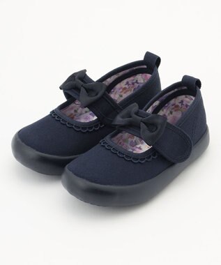 ANY KIDS ツイル リボン バレエ ネイビー