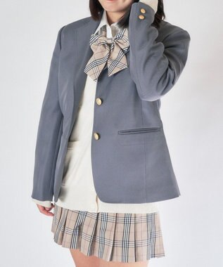 WEGO 【SCHOOLITEM】スクールブレザー グレー