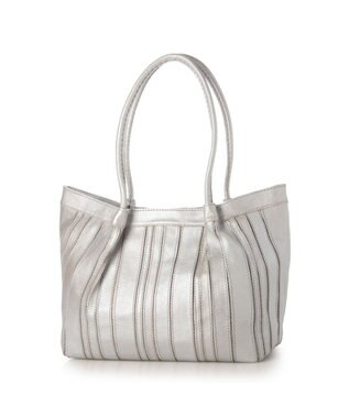 UNBILLION ピークスピーク PEAKS PEAK / ソフトレザーマルチストライプトート