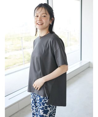 CRAFT STANDARD BOUTIQUE UVカット / バックテールプルオーバー Charcoal Gray