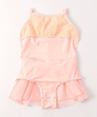 Chacott スカート付レオタード（パンチ付） ピンク