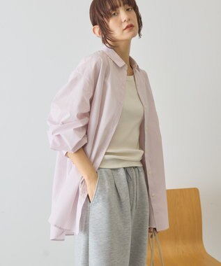 AMERICAN HOLIC 【イージーケア】バックギャザーリボンシャツ Pink