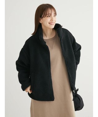 スタンドカラーボアブルゾン / Green Parks | ファッション通販 【公式