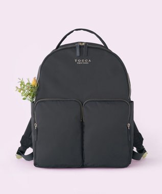 TOCCA 【WEB＆一部店舗限定・A4サイズ対応】VIA METRO BACKPACK バッグパック ライトグレー系