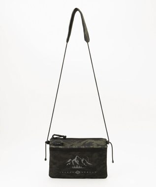 JOSEPH ABBOUD MOUNTAIN 【UNISEX】ECO撥水 3Ｄエンボスストレッチ サコッシュ カーキ系6