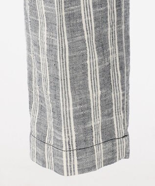 JOSEPH ABBOUD MOUNTAIN 【SPACE】OGワイドストライプ パンツ ネイビー系2