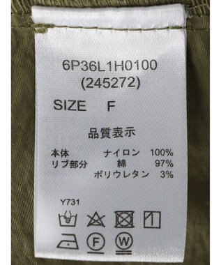 Green Parks ・ＥＬＥＮＣＡＲＥ　ＤＵＥ　リブキリカエワンピ Gray Beige