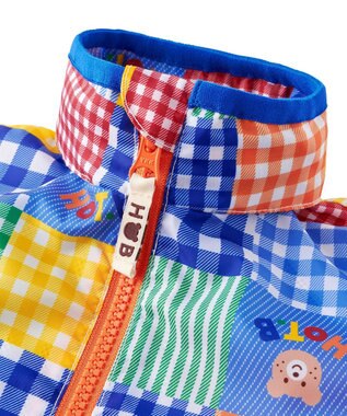 MIKI HOUSE HOT BISCUITS 【80-120cm】 総柄 はっ水 ウインドブレーカー マルチカラー