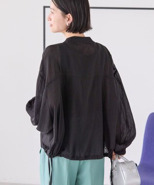 AMERICAN HOLIC 接触冷感シアースポーティーブルゾン Black