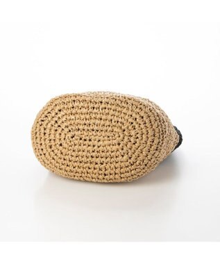 UNBILLION cachecache 切り替え編みワンハンドル2wayミニトート ブラック