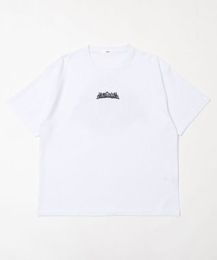 WEGO 【2点セット】アクセ付きアンサンブルグラフィックT（長袖） ホワイト