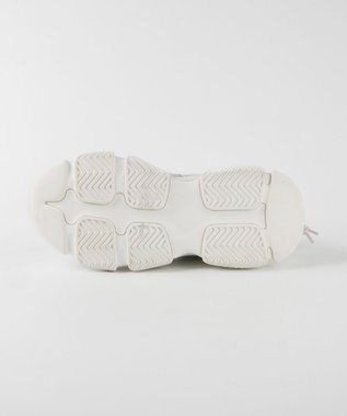 STEVE MADDEN VAULT 2R ボリュームソール ラインストーンスニーカー ホワイト