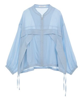 AMERICAN HOLIC 接触冷感シアースポーティーブルゾン Light Blue