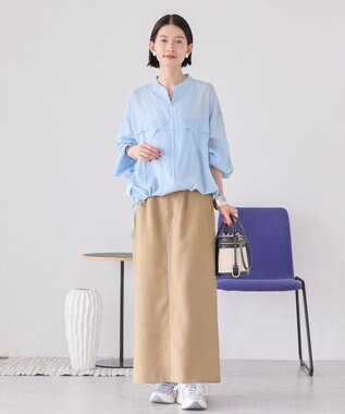 AMERICAN HOLIC 接触冷感シアースポーティーブルゾン Light Blue