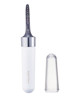 YAMATO テーブル＆キッチン 【フェスティノ】充電式ホットアイラッシュカーラー  ホワイト  SMHB-024-WH