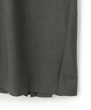 J.PRESS YORK STREET 【WOMEN】バックプリーツワンピース グレー系