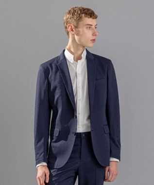 JOSEPH HOMME エアジャガードジャージー　ジャケット ネイビー系