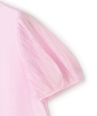 UNFILO L BEAUTY FORM-T タックスリーブ Tシャツ ピンク