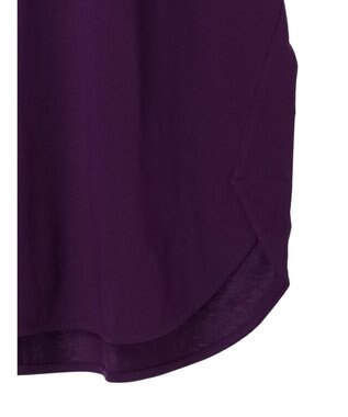 Green Parks 汗染み防止プチハイネックプルオーバー Purple