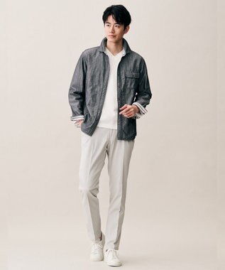 JOSEPH ABBOUD 【2WAY】 リバーシブルシャツ グレー系