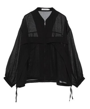 AMERICAN HOLIC 接触冷感シアースポーティーブルゾン Black