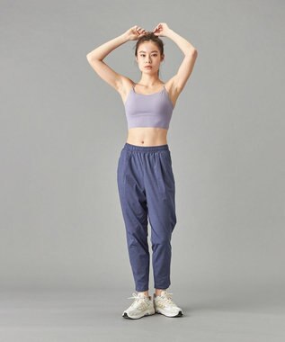 Chacott EazyCare＋テーパードパンツ ネイビー