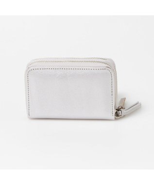 UNBILLION ペルケ perche / イタリアンレザー・ジャバラカードキーケース シルバー