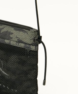 JOSEPH ABBOUD MOUNTAIN 【UNISEX】ECO撥水 3Ｄエンボスストレッチ サコッシュ カーキ系6